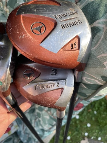 3 X Taylormade Ti Bubble2 woods 1-3-5 Ti Bubble Shafts TM Grips Milton Keynes - Picture 19 of 24