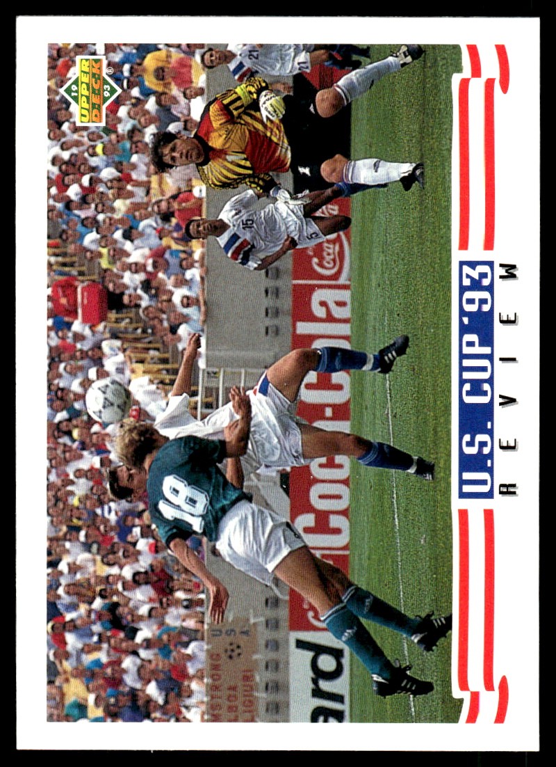 Tony Meola 1993 Upper Deck World Cup Preview (English/Spanish) #141 USA