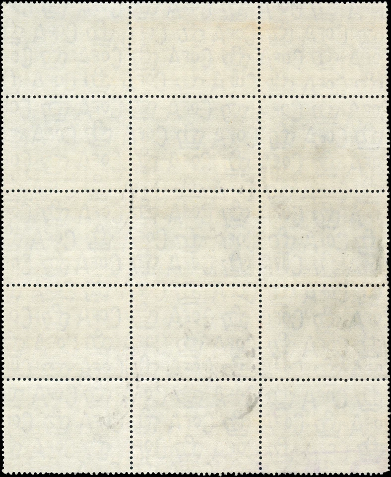 Australia Scott #179 Used F+ or better MULTIPLE BLOCK of 15 ROBES Stamps Foto 2 de 2