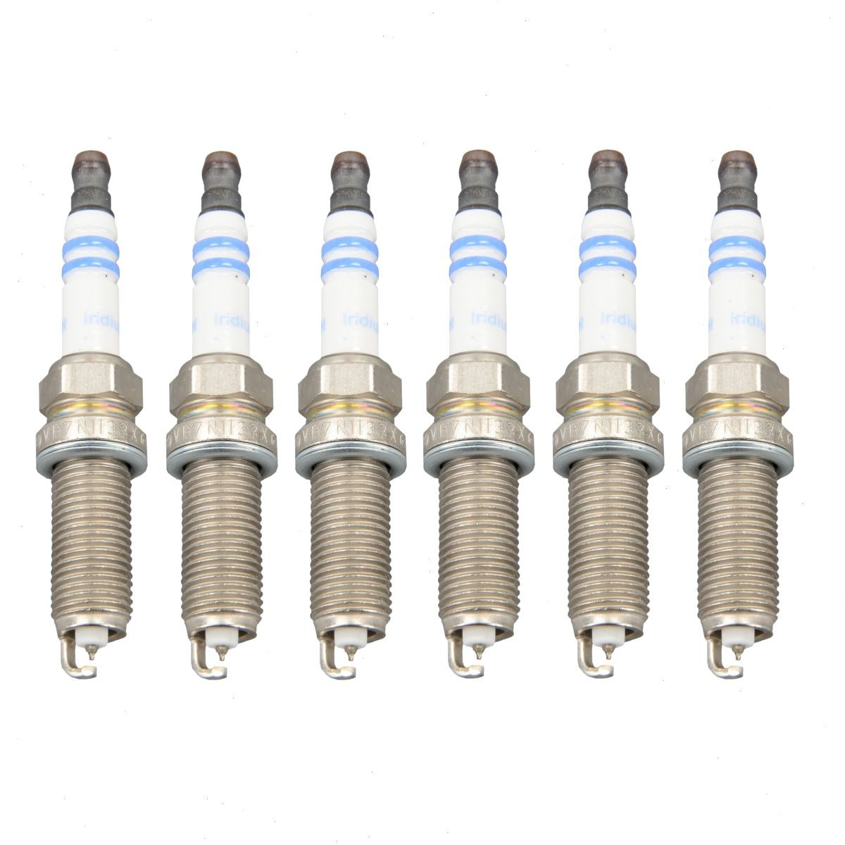 6 pc Bosch Double Iridium Spark Plugs for 2007-2009 Nissan 350Z 3.5L V6 ze