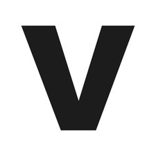 Letter V Initial Arial Black font Vinyl Sticker Decal Monogram Diploma