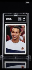 Topps 2009 Topps Stephen Curry #321 Rookie Card TAG Graded 9 - Warriors NBA. rookie card picture