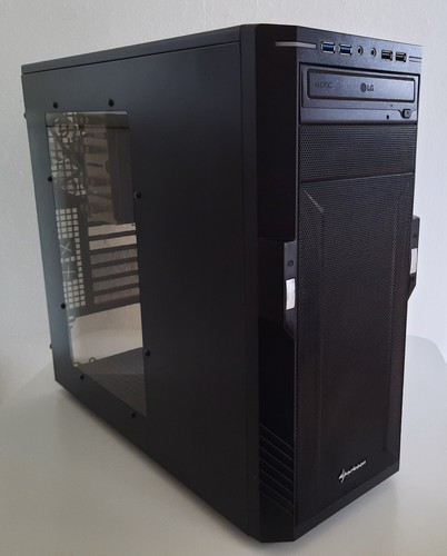 Gaming PC  (Tower-Gehäuse, Motherboard, CPU, Kühler, DVD-Laufwerk) Bastlerware