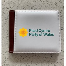 Plaid Cymru Party Of Wales Faux Leather Wallet