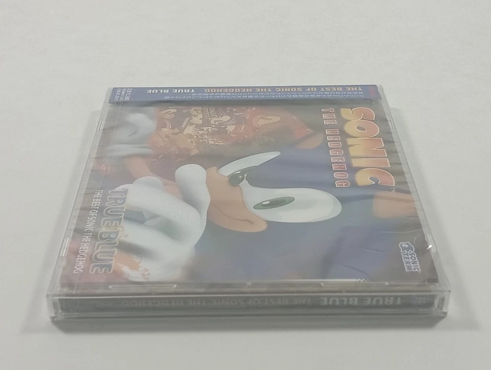 CD AUDIO - OST SOUNDTRACK TRUE BLUE : THE BEST OF SONIC THE HEDGEHOG JAPAN NEW - Photo 4/4