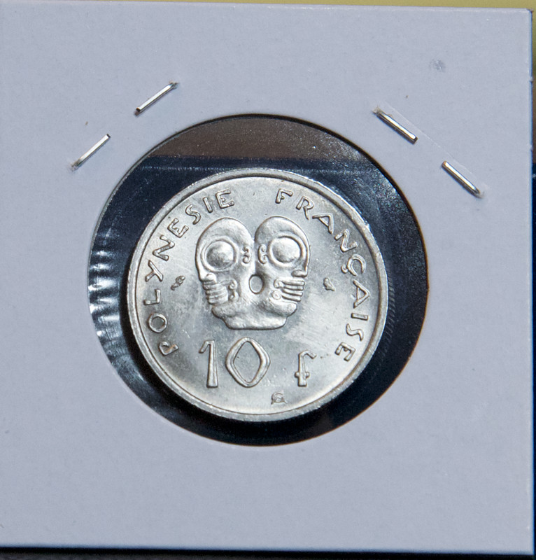 1967 French Polynesia 10 Francs - BU