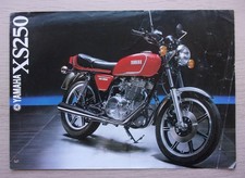 YAMAHA XS250 orig 1980 UK Mkt Sales Brochure