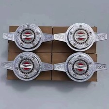 New Engraved Zenith 2 Bar Locking Chrome Lowrider Wire Wheel Knock-off Spinners