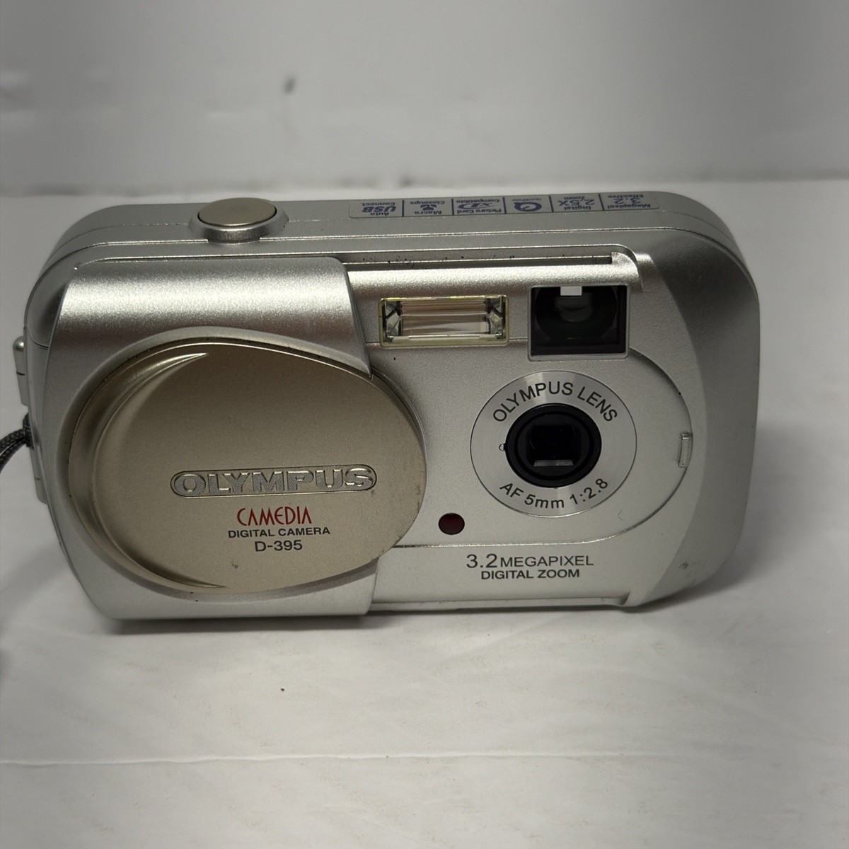 Olympus CAMEDIA D-395 3.2MP Digital Camera - Silver | eBay