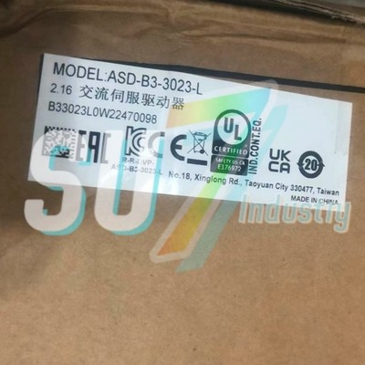   ASD-B3-3023-L Servo Driver# 1pcs  New  In Box #vn