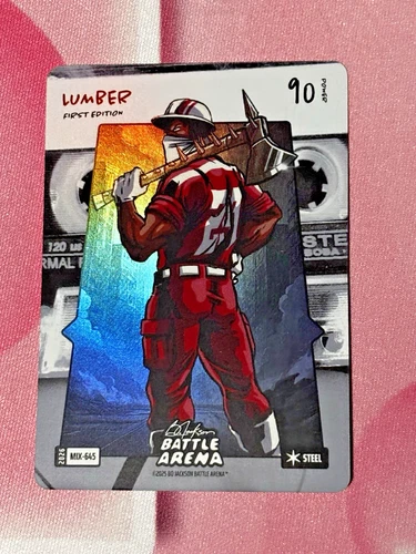 Bo Jackson Battle Arena \'Lumber\' James Wood Steel Mixtape #MIX-645