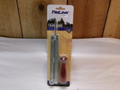 TriLink 5/32'' Saw Chain File and Filing Guide ~ New & Sealed