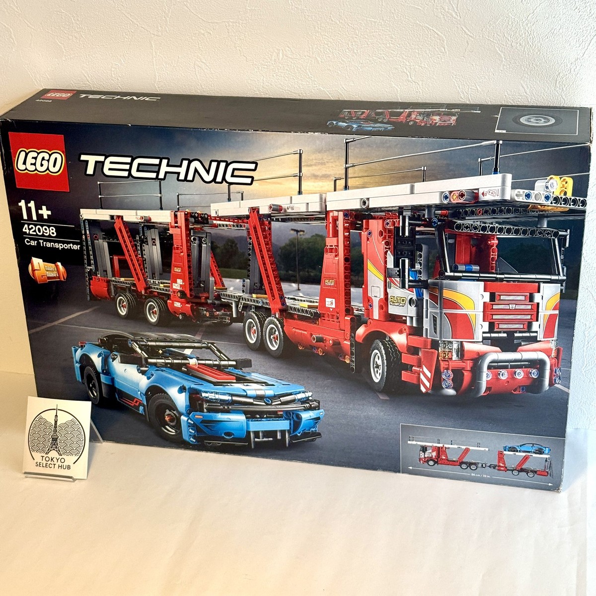 ルッツ LEGO Technic 42098 Car Transporter 2493 Pieces 2-in-1 Truck