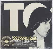 RAMONES Johnny Ramone Too Tough To Die 2007 Japanese Promo Movie Poster SEALED