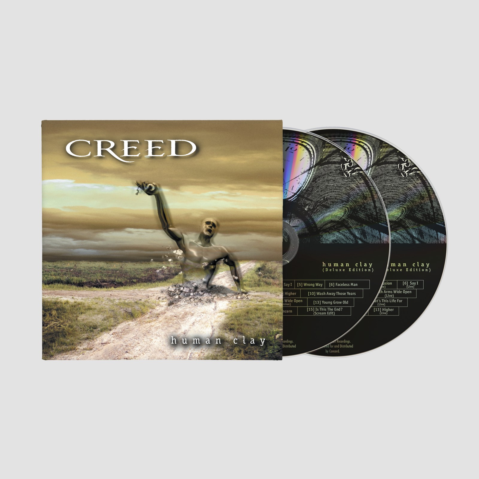 Роскошный альбом Creed Human Clay (CD)