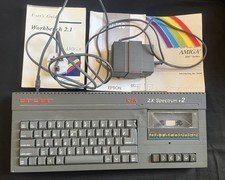 Sinclair ZX Spectrum 128K Plus 2 Vintage Computer with Power Supply