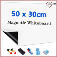 Whiteboard Folie, 50 X 30 Cm, Magnetisch, Selbstklebend, Inkl. 6 MagnetnäGel, 3
