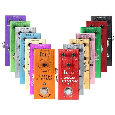 IRIN Tragbarer Voll Overdrive Distoration Delay Kompressor Vintage Effekt Pedal