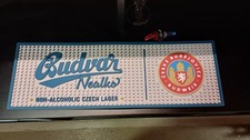 Budvar Nealko Beer Drip Mat Bar Runner - Man Cave