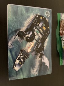 LEGO Batman: The Batboat: Hunt for Killer Croc (7780) 100% Complete w/ Minifigs