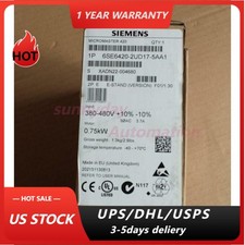 New Siemens 6SE6420-2UD17-5AA1 6SE6 420-2UD17-5AA1 MICROMASTER420 without filter