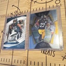 Panini NFL Lot (2 Cards) – Select Barkley, Absolute Najee Harris RC