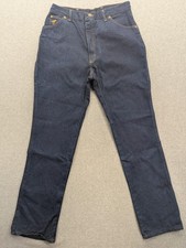 Vintage Wrangler Jeans Womens 16 Blue Denim Made in USA No Fault High Rise 90s