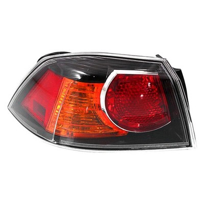 Outer Tail Light Left 1998-2017 Mitsubishi Lancer Evolution Gsr Sedan 2010 2011