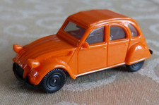 Herpa Plastik Modell 1 : 87 H0 Citroen Ente 2 CV 6 orange