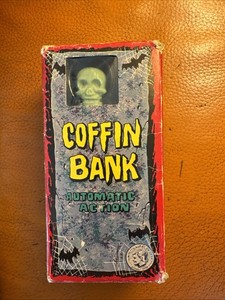 Vintage Coffin Bank | eBay