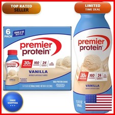 Premier Protein Shake Vanilla 30G High Protein 6 Pack