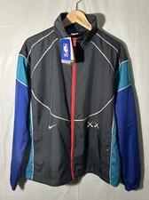 KAWS BROOKLYN NETS NIKE CHARCOAL  23/24 CITY EDITION ZIP UP JACKET SIZE S NWT!