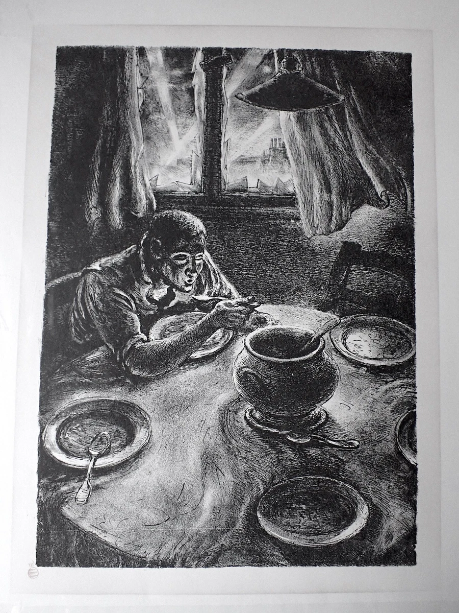 LLL! „Die gute Suppe"  Bombardierung Kriegsverbrechen Soldaten A. Paul Weber