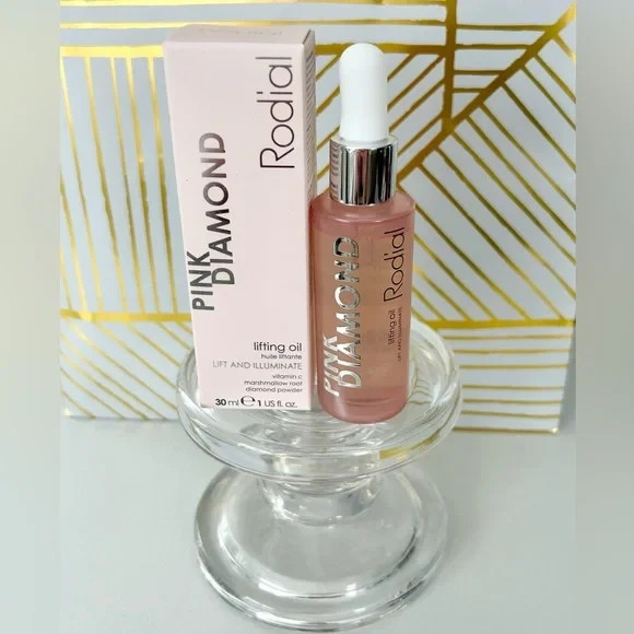 Rodial Pink Diamond Lifting Oil, Lift & Illuminate w/ Vit C