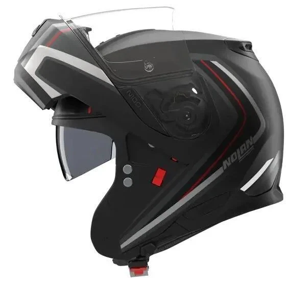 Nolan Modular N100 6 Radiante 357 Black Red, photo 2 of 10