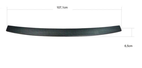 OmniPower® Ladekantenschutz Schwarz FüR Hyundai Tucson SUV Typ:Tl 2015-2020-image