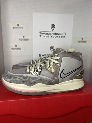 *NEW* Nike Kyrie Infinity Shoes Men\'s 8 CZ0204-006 Nike Kyrie Infinity Leopard Camo CZ0204-006 Iron Ore/Moon  main image 2