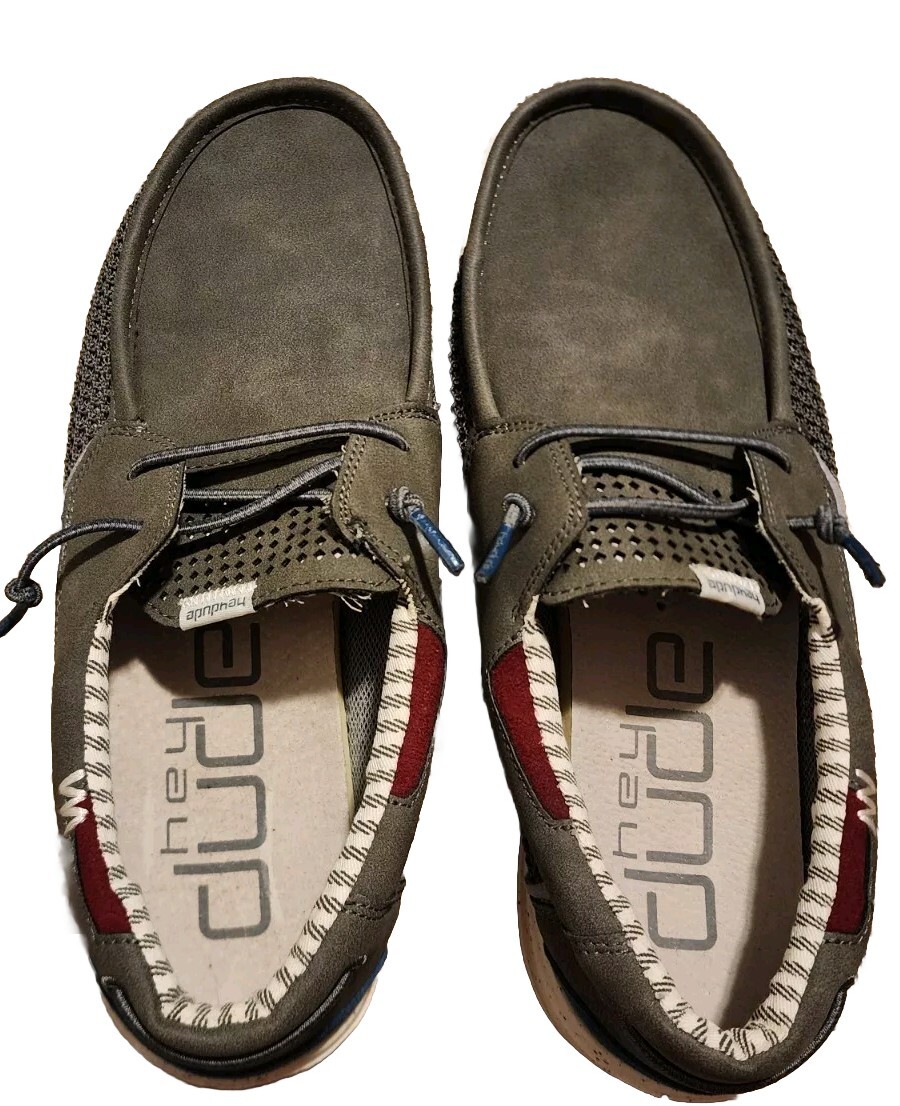 Hey Dude Welsh Grip Men\'s Brown Loafers Slip Ons (sz 11) Hey Dude Welsh Grip Craft Leather Slip-On | Nordstromrack main image 2
