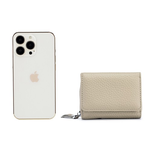 Cartera pequeña de cuero con bloqueo de RFID para mujeres con bolsillo para cambiar monedas - Imagen 11 de 11