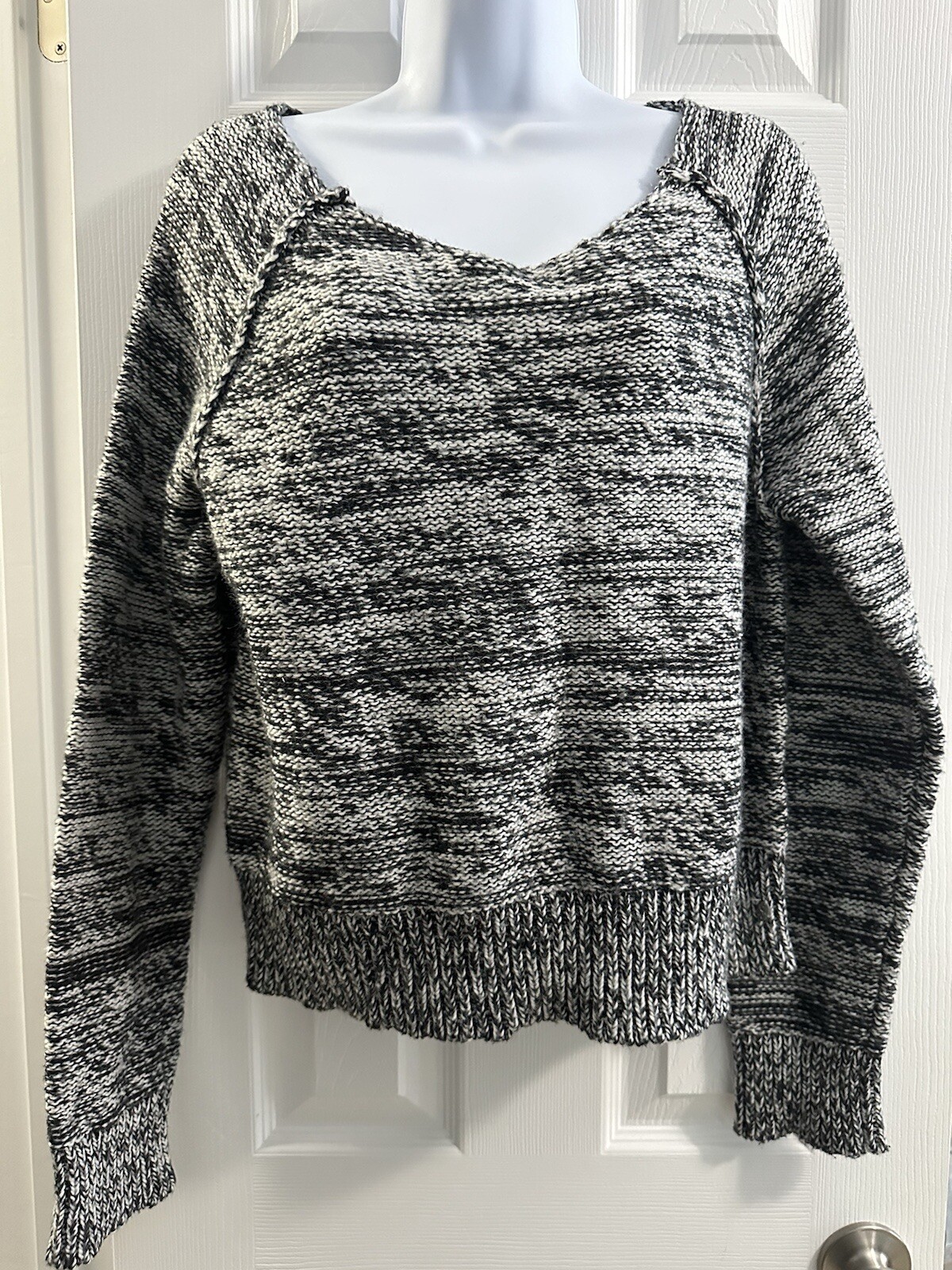 American Eagle Marbled Pullover Sweater Size Large - image 1
