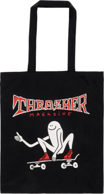 Thrasher Magazine Gonz Thumbs Up Black Tote Bag