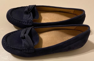 vionic suede moccasins norah