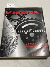 1998 1999 2000 2001 Honda VT750C VT750CD VT750CD2 Repair Manual OEM