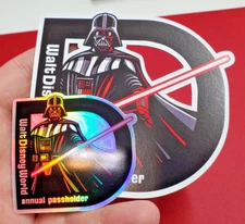 Custom AP Passholder Darth Vader Star Wars Magnet with FREE Holographic Decal!