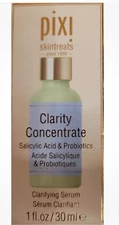 PIXI CLARITY CONCENTRATE CLARIFYING  SERUM With Salicylic Acid &probiotics 1oz