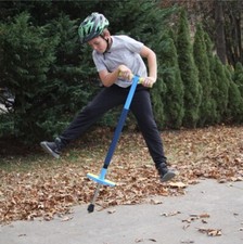 Active Play Bounce Super Go Pogo Stick Yellow Blue
