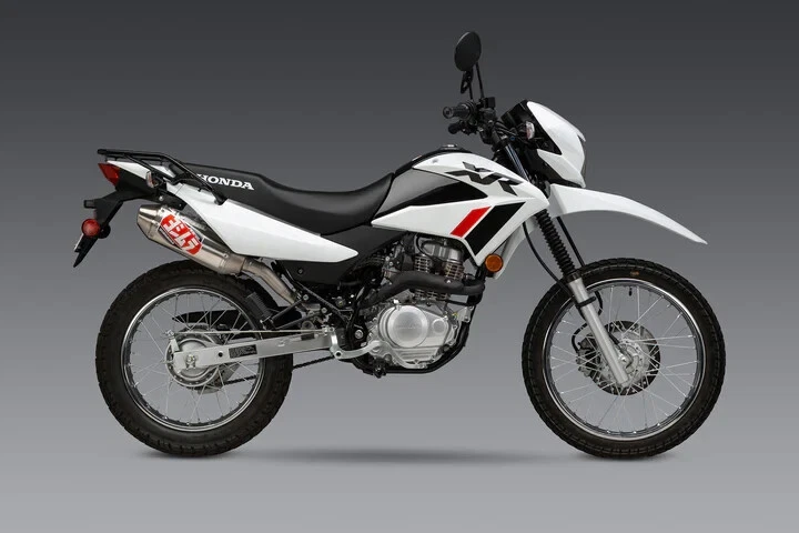 YOSHIMURA HONDA 2023-24 XR150L ENDURO RS-2 STAINLESS SLIP-ON EXHAUST AL. MUFFLER - Image 3 of 4
