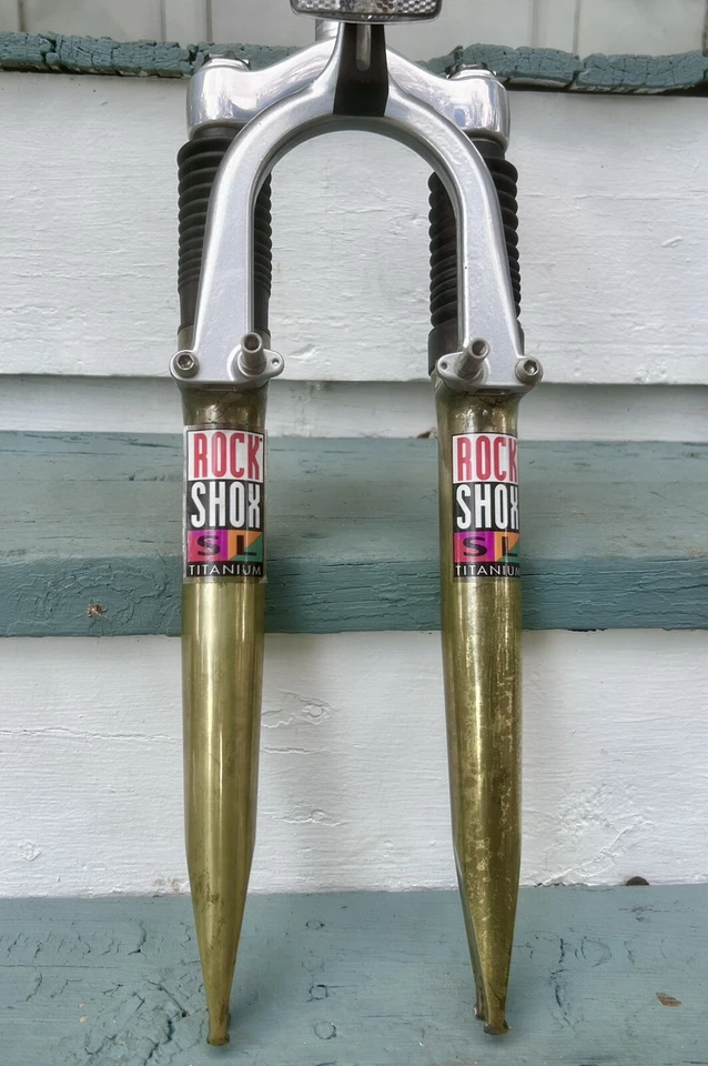 RockShox Titanium SL Mag 21 Suspension Fork Vintage Mountain Bike Yeti Ritchey - Image 4 of 4