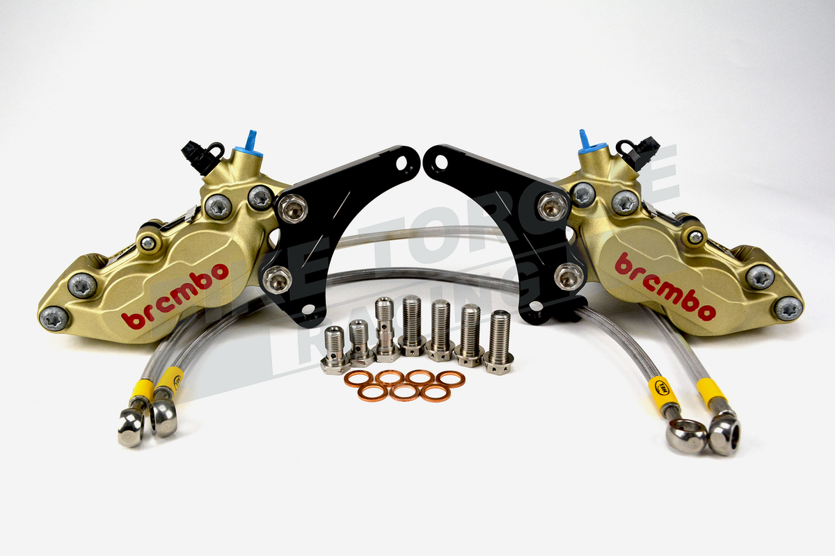 Brembo P4 30/34 Gold Caliper Conversion Kit for Yamaha TRX850 1995