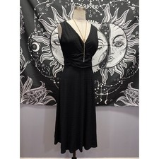 NWT Nine West black sleeveless cocktail party dress sz SMALL